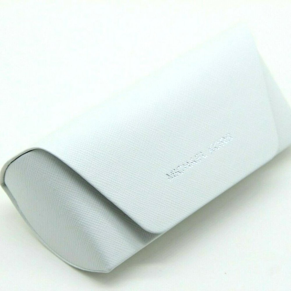 NEW MICHAEL KORS WHITE AUTHENTIC EYEWEAR EYEGLASSES GLASSES CASE ONLY